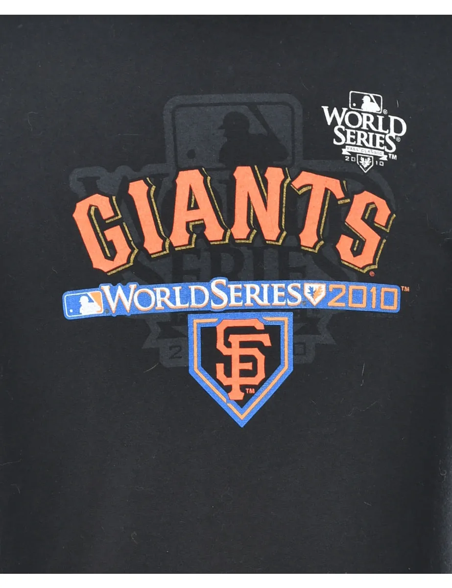 2000s Giants Baseball Sports T-shirt - S