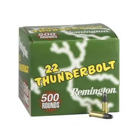 .22 Long Rifle (LR) - Rimfire, 40 Grains, Round Nose, Per 500