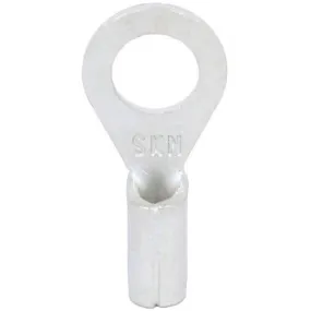 6AWG 1/4" Stud Non-Insulated Ring Terminal