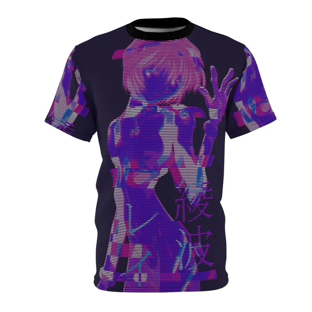 Aesthetic Vaporwave-Inspired Evangelion T-Shirt