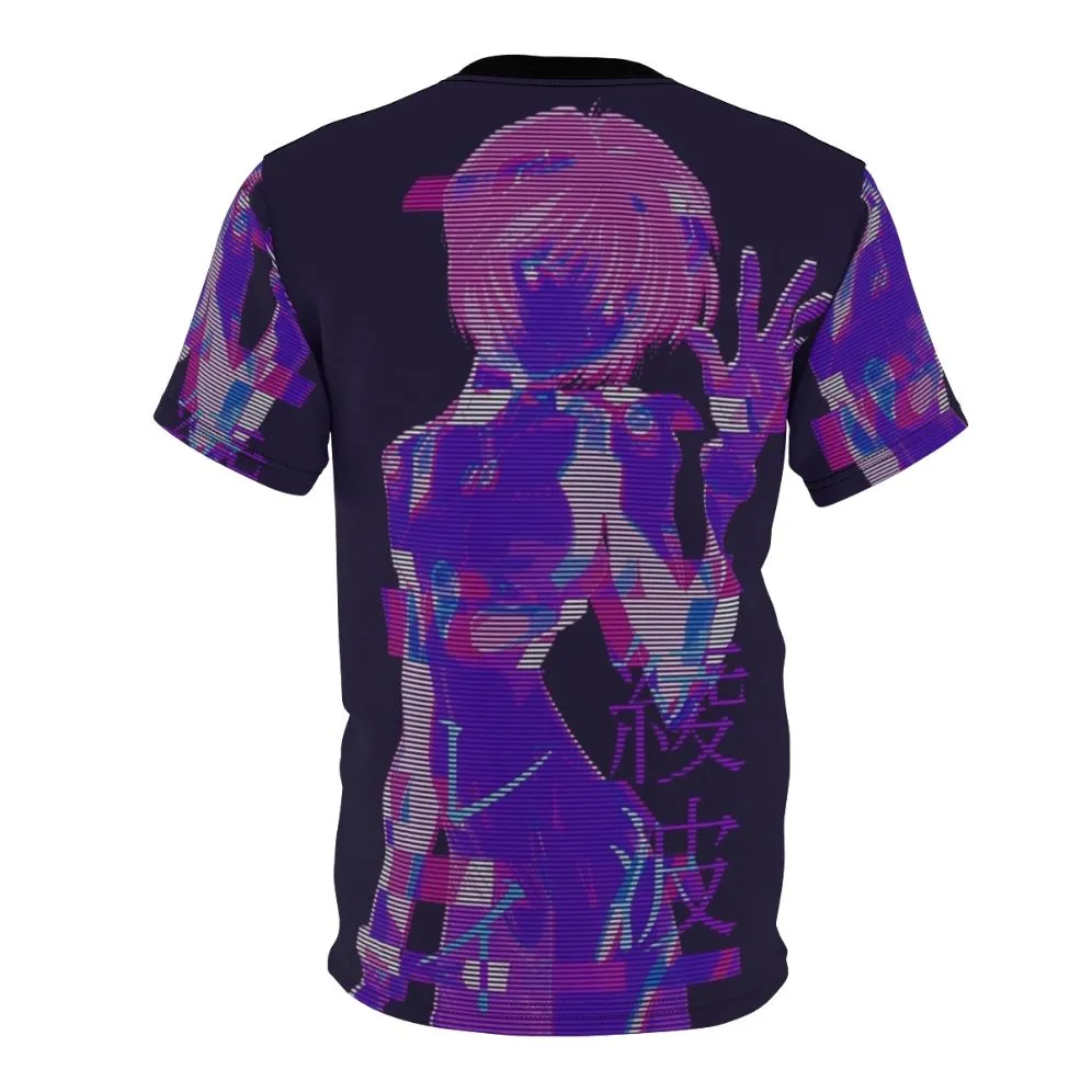 Aesthetic Vaporwave-Inspired Evangelion T-Shirt