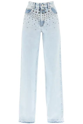 Alessandra Rich Jeans With Studs