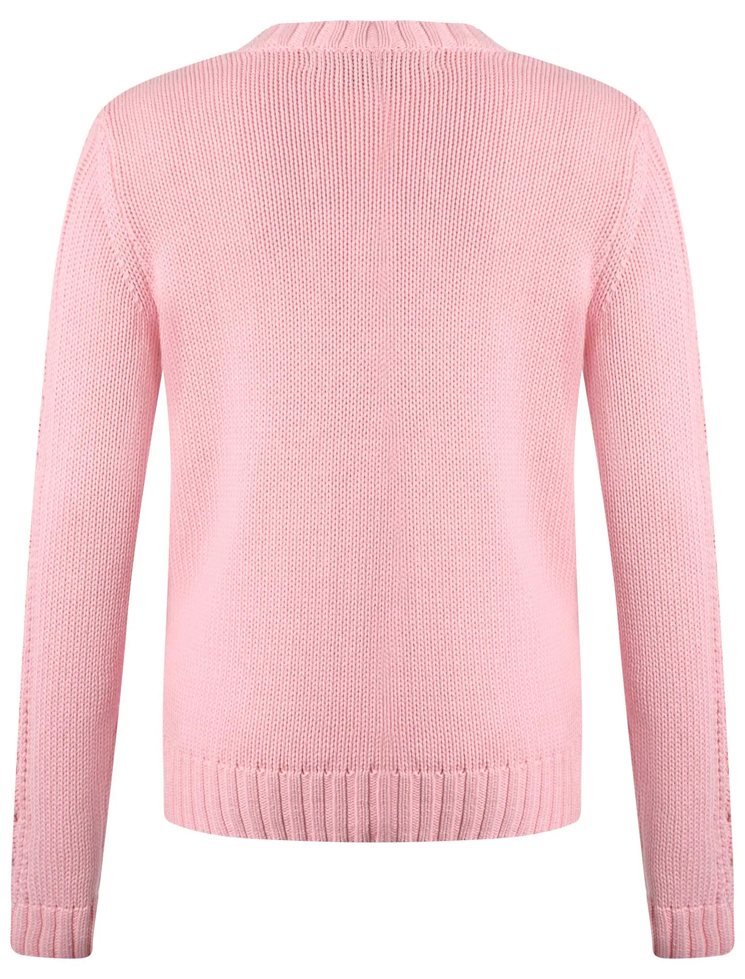 Amara Reya Cinquefoil pink cardigan