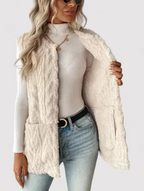 Ancien | Women's Knitted Open Cardigan