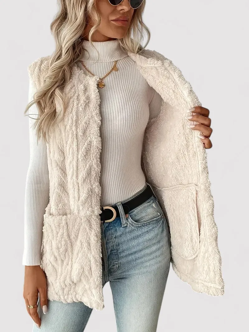 Ancien | Women's Knitted Open Cardigan