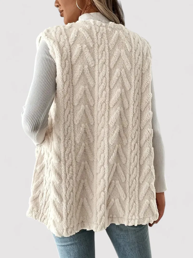 Ancien | Women's Knitted Open Cardigan