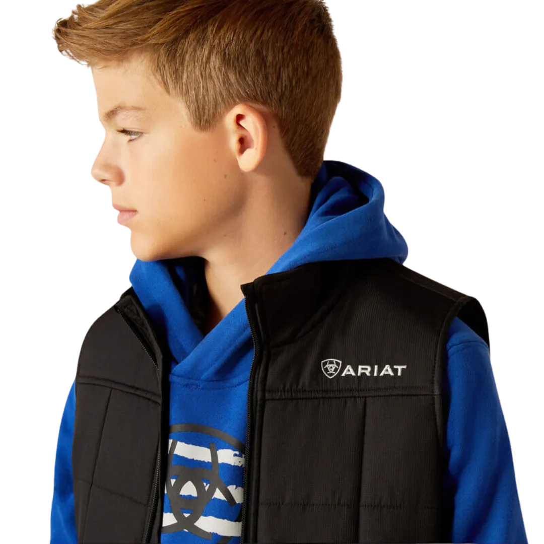 Ariat Kid's Crius Insulated Black Vest