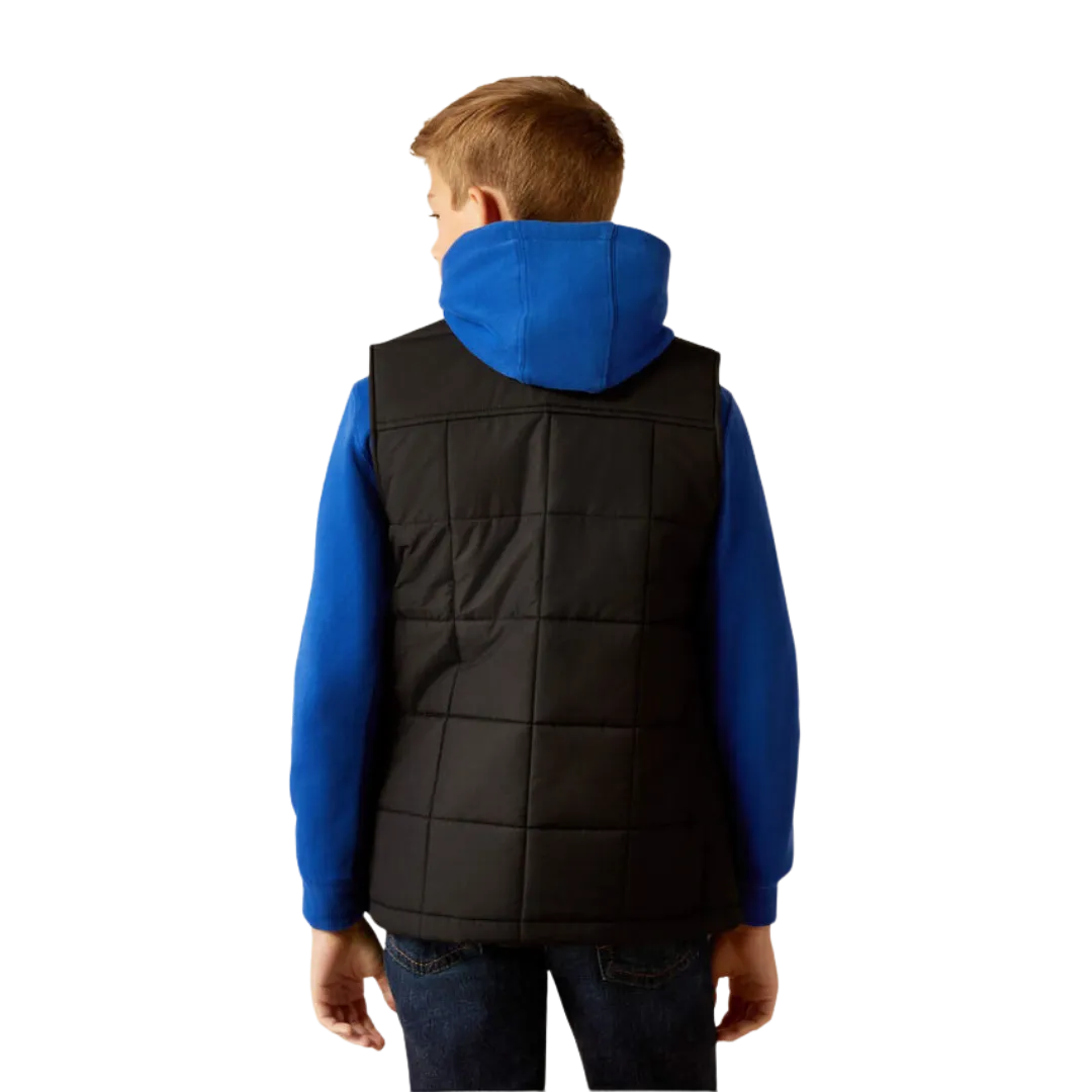 Ariat Kid's Crius Insulated Black Vest