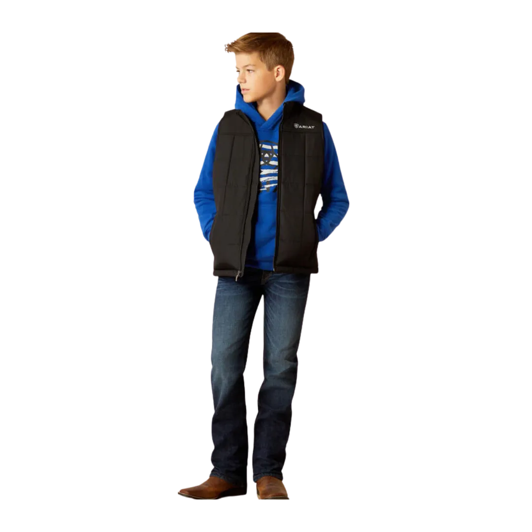 Ariat Kid's Crius Insulated Black Vest