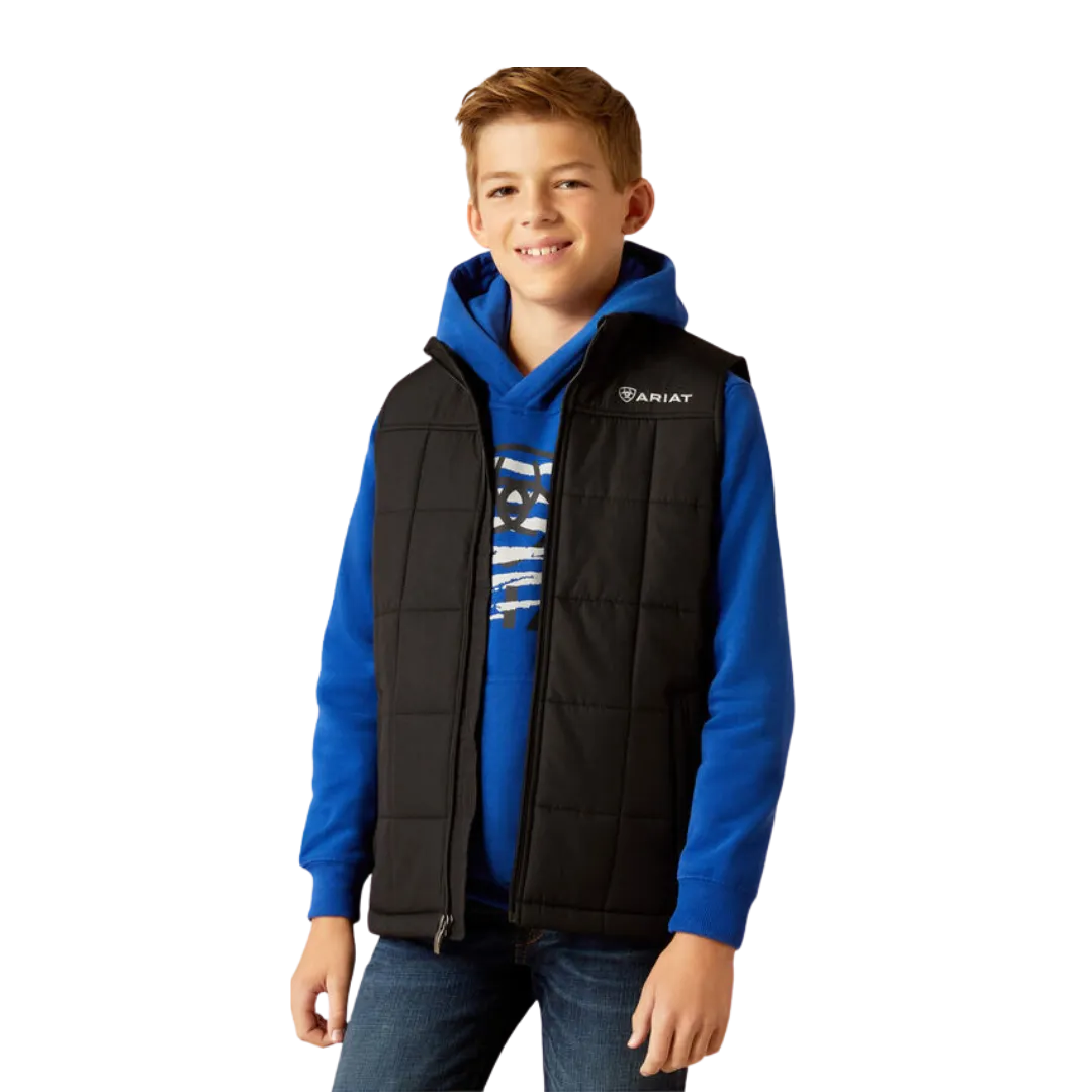 Ariat Kid's Crius Insulated Black Vest