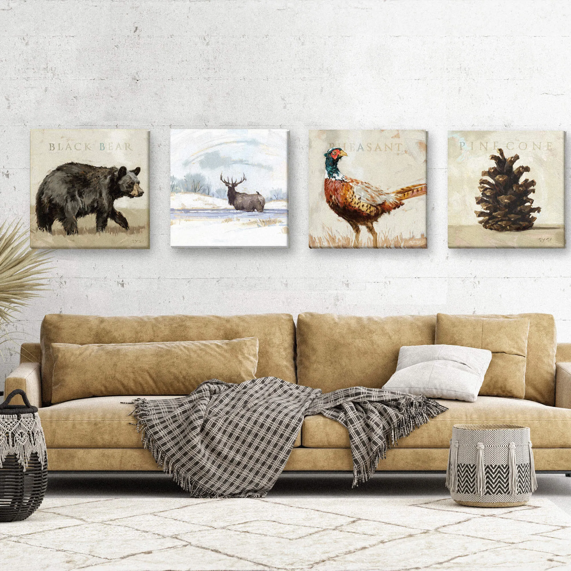 Black Bear Giclee Wall Art