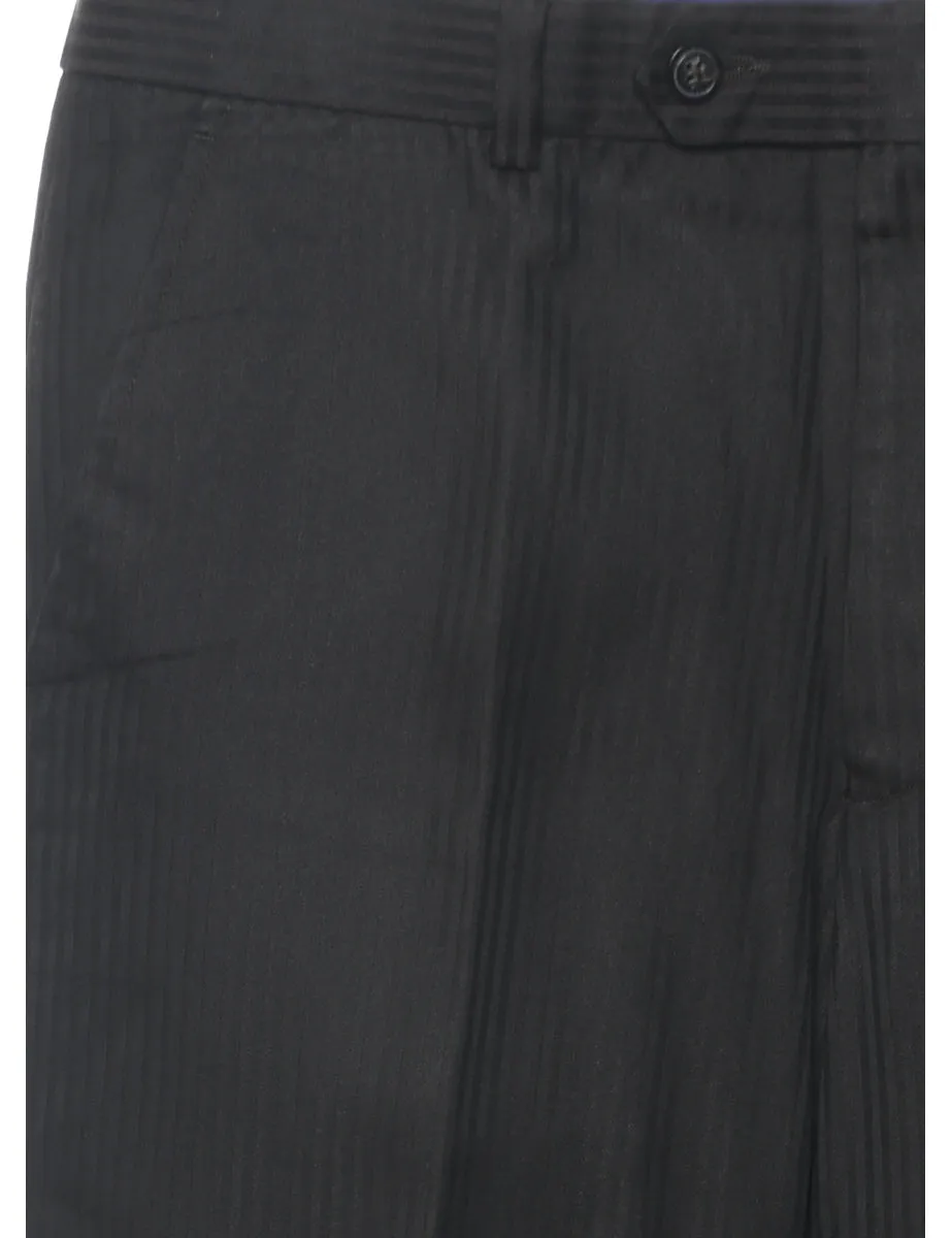 Black Casual Trousers - W34 L29