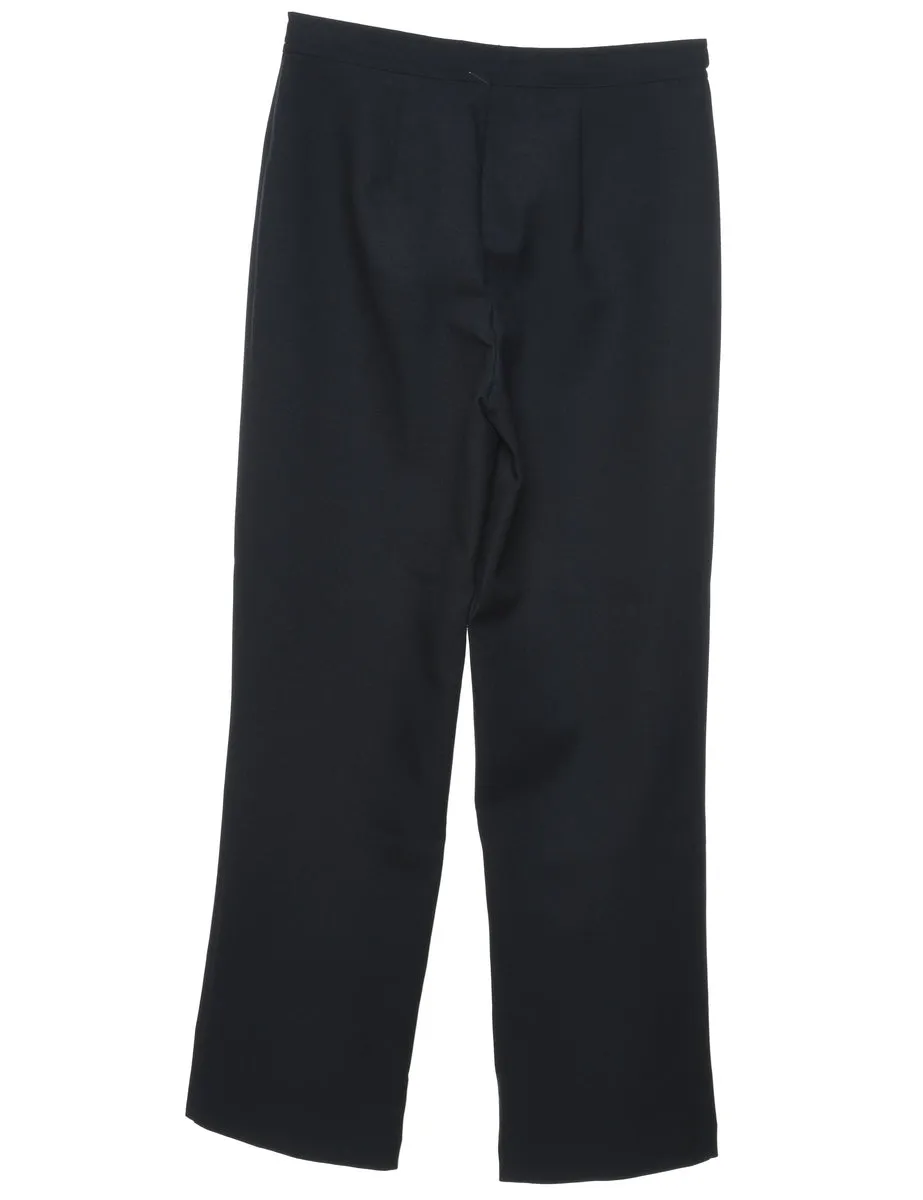 Black Classic Casual Trousers - W28 L30