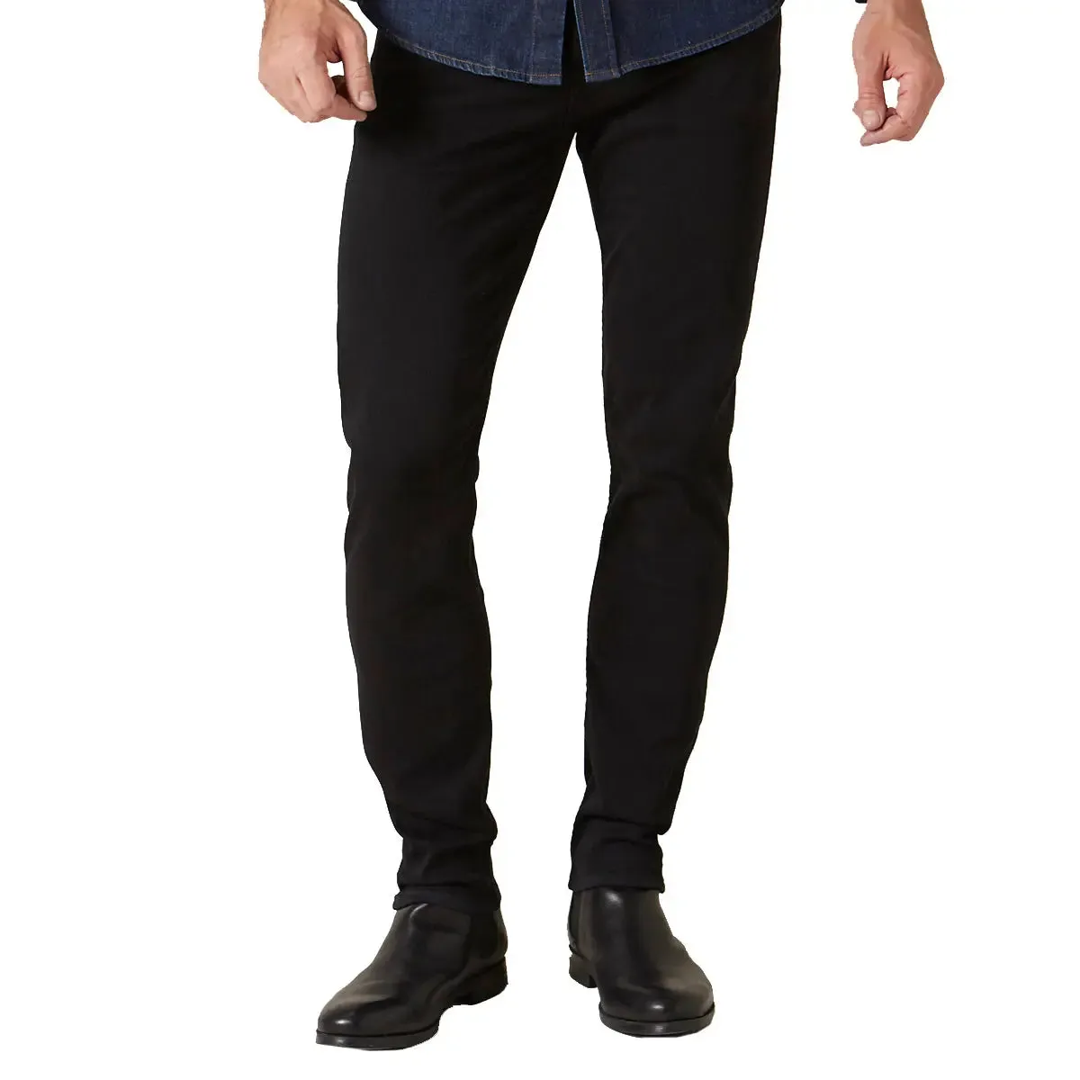 Black Luxe Performance Plus Slimmy Tapered Jeans