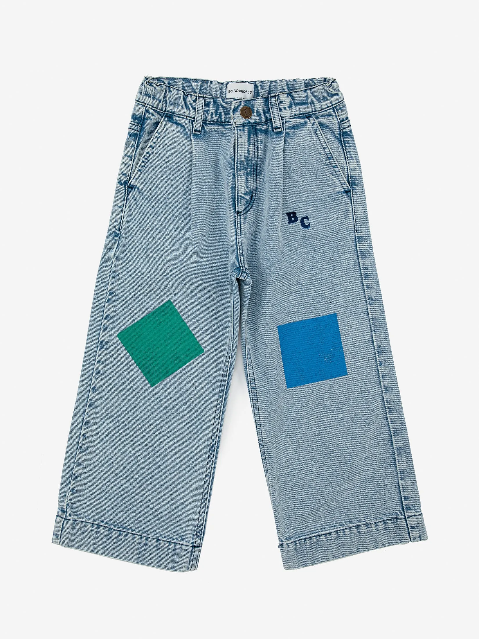 Bobo Choses Geometric Colours Denim Pants