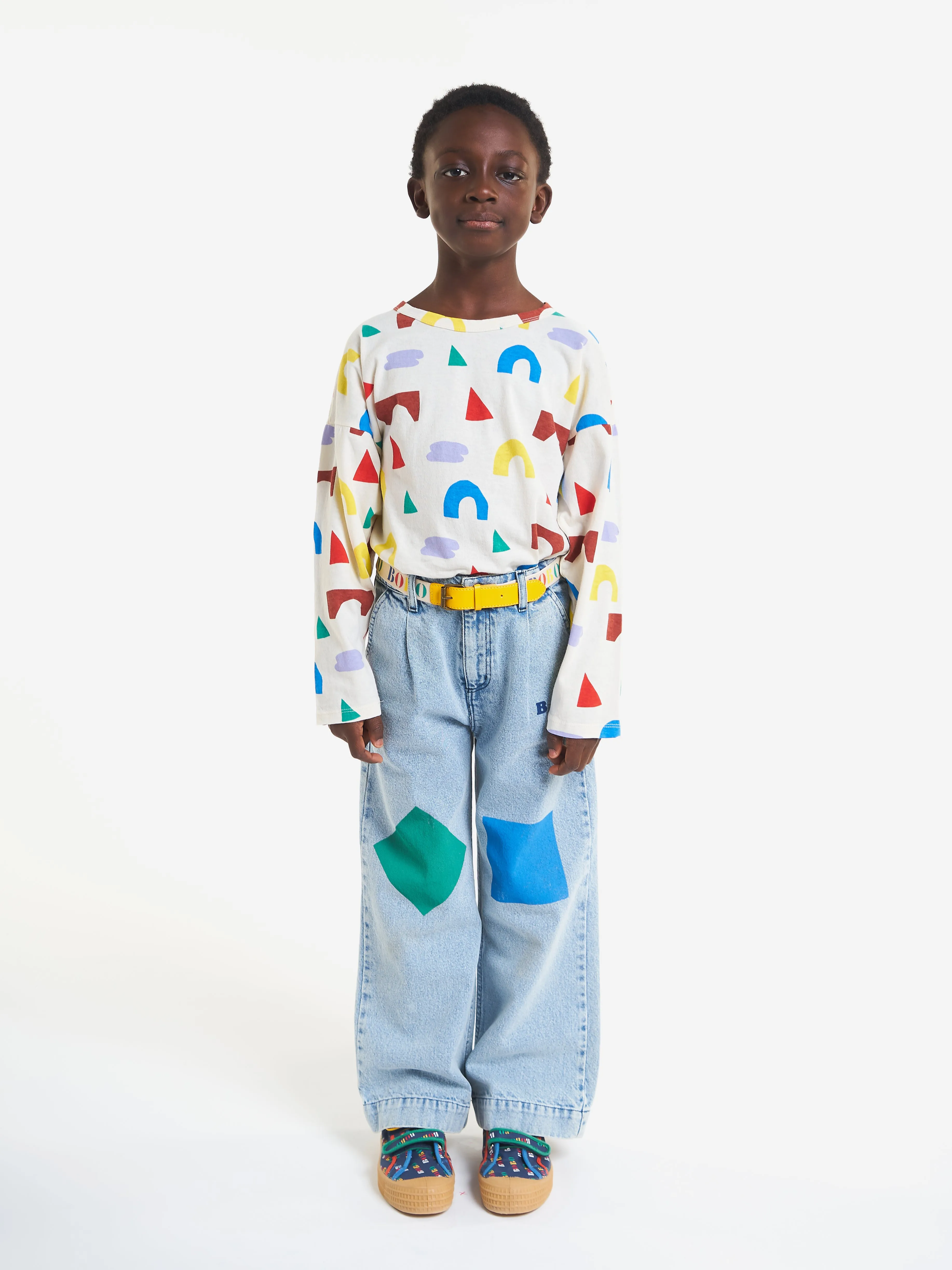 Bobo Choses Geometric Colours Denim Pants