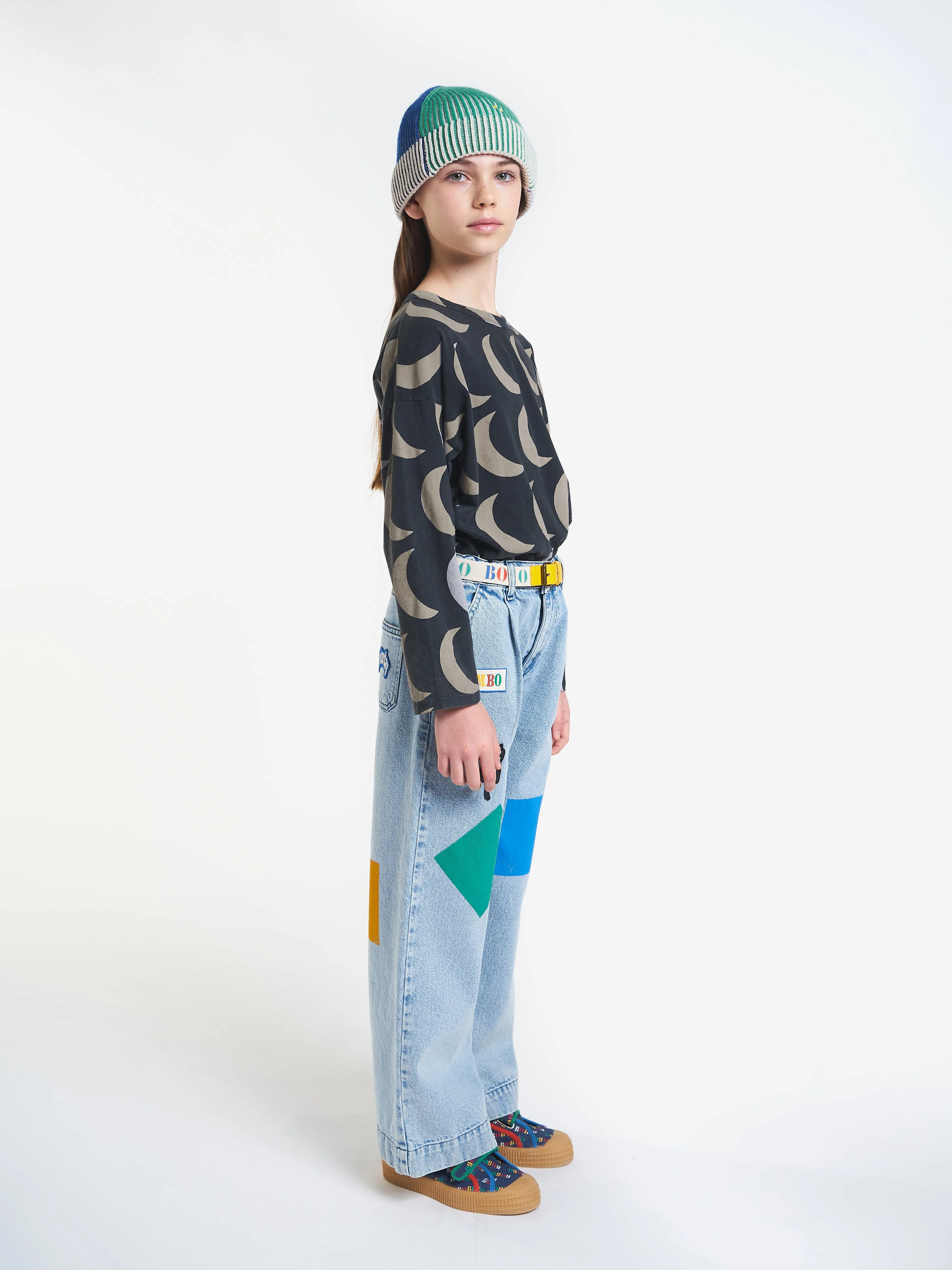 Bobo Choses Geometric Colours Denim Pants