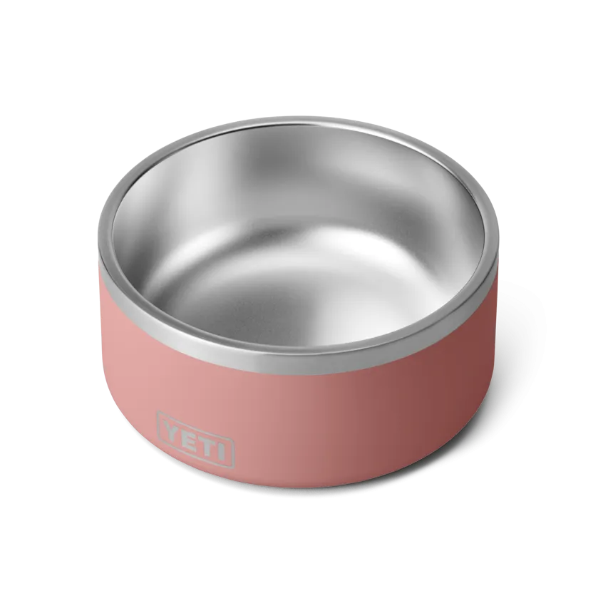 Boomer 8 Dog Bowl - Sandstone Pink