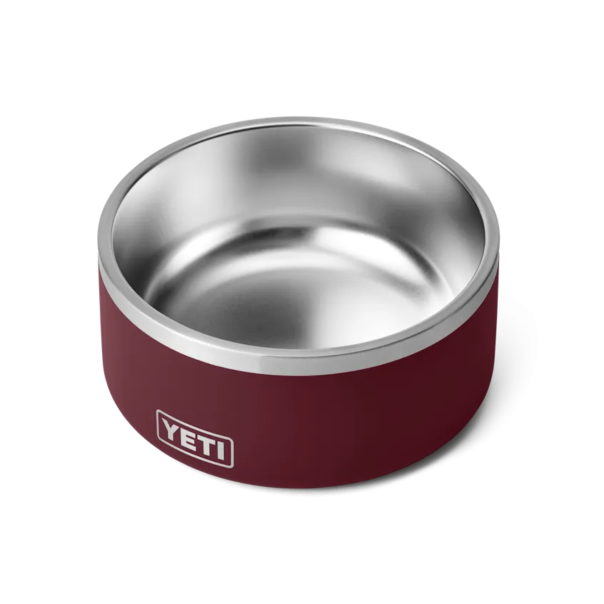 Boomer 8 Dog Bowl - Wild Vine Red