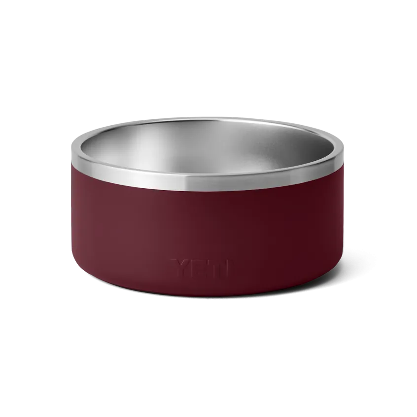 Boomer 8 Dog Bowl - Wild Vine Red