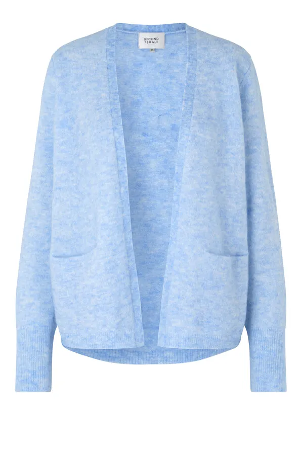 Brook Knit New Short Cardigan - Brunnera Blue