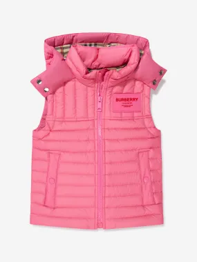 Burberry Girls Down Padded Carey Gilet