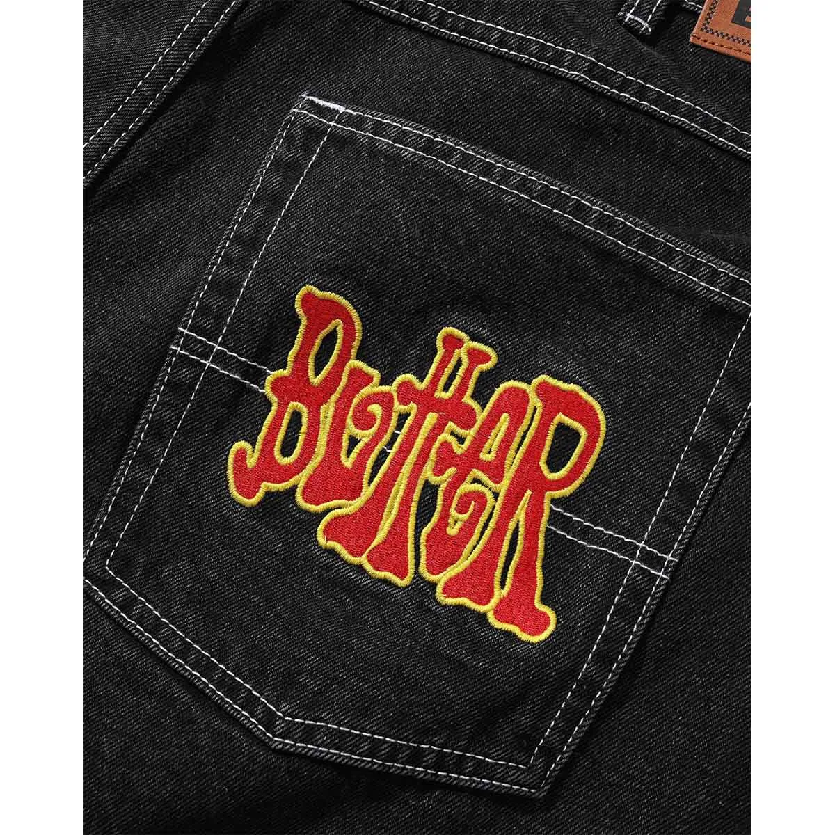 Butter Goods - Tour Denim Jeans Flat Black