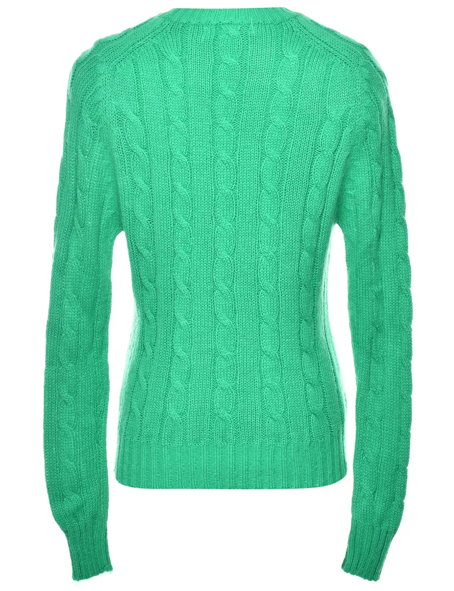 Cable Knit Jumper - S