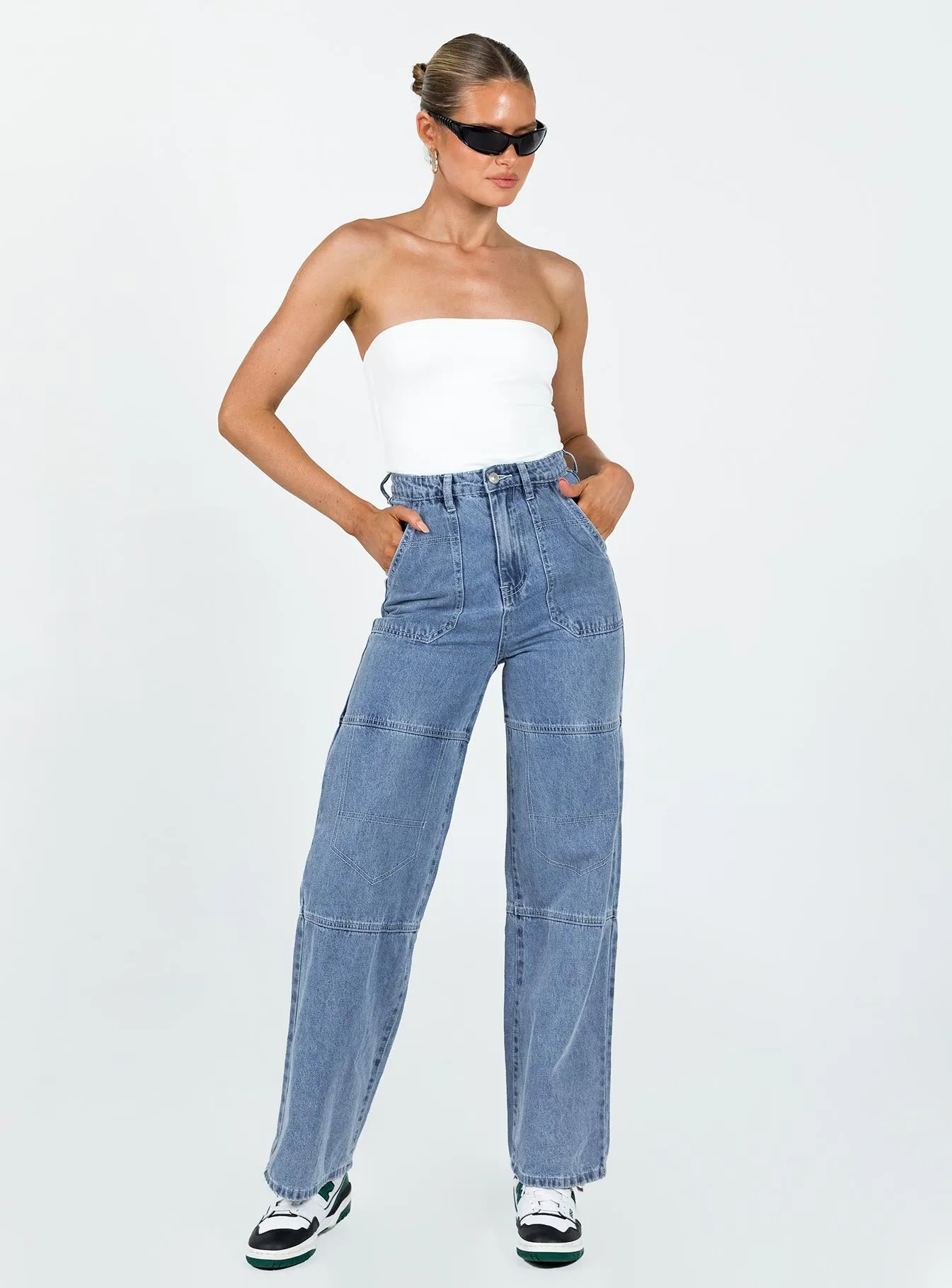 Calcetto Wide leg Denim Jean