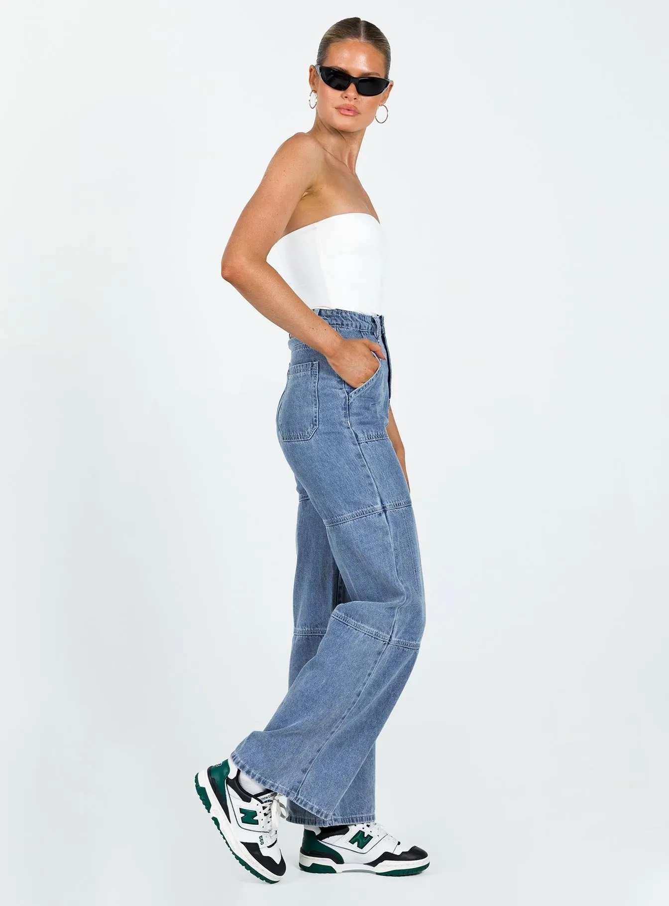 Calcetto Wide leg Denim Jean