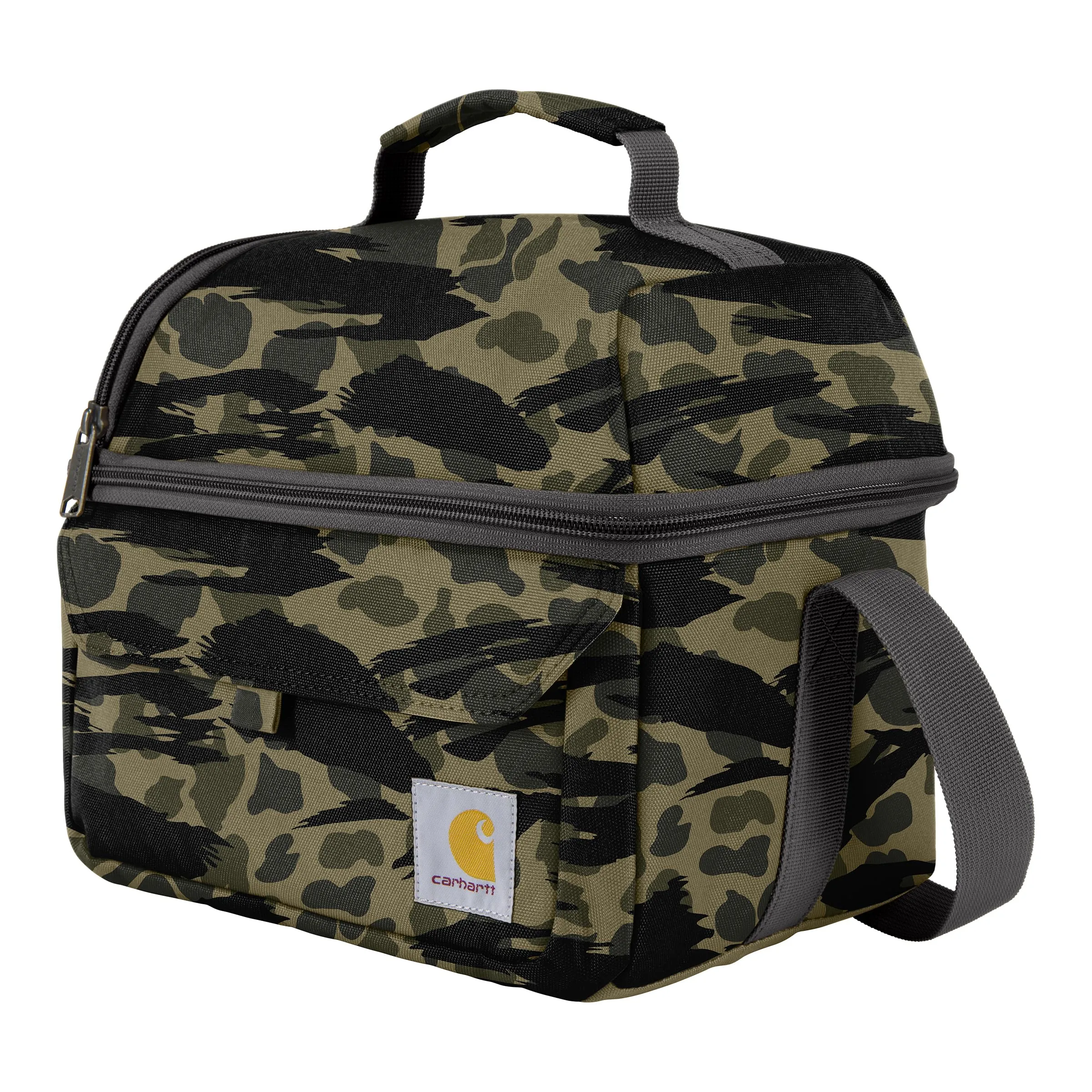 Carhartt B0000546 Insulated 12 Can Two Compartment Lunch Cooler, Fully-Insulated Lunch Box