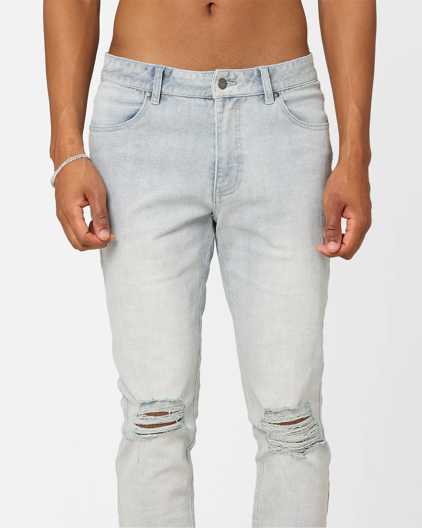 Carre Daily Distressed Jeans Snow Wash