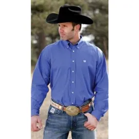 Cinch Men's (MTW1103312) Long Sleeve Button-Up Western Shirt - Blue