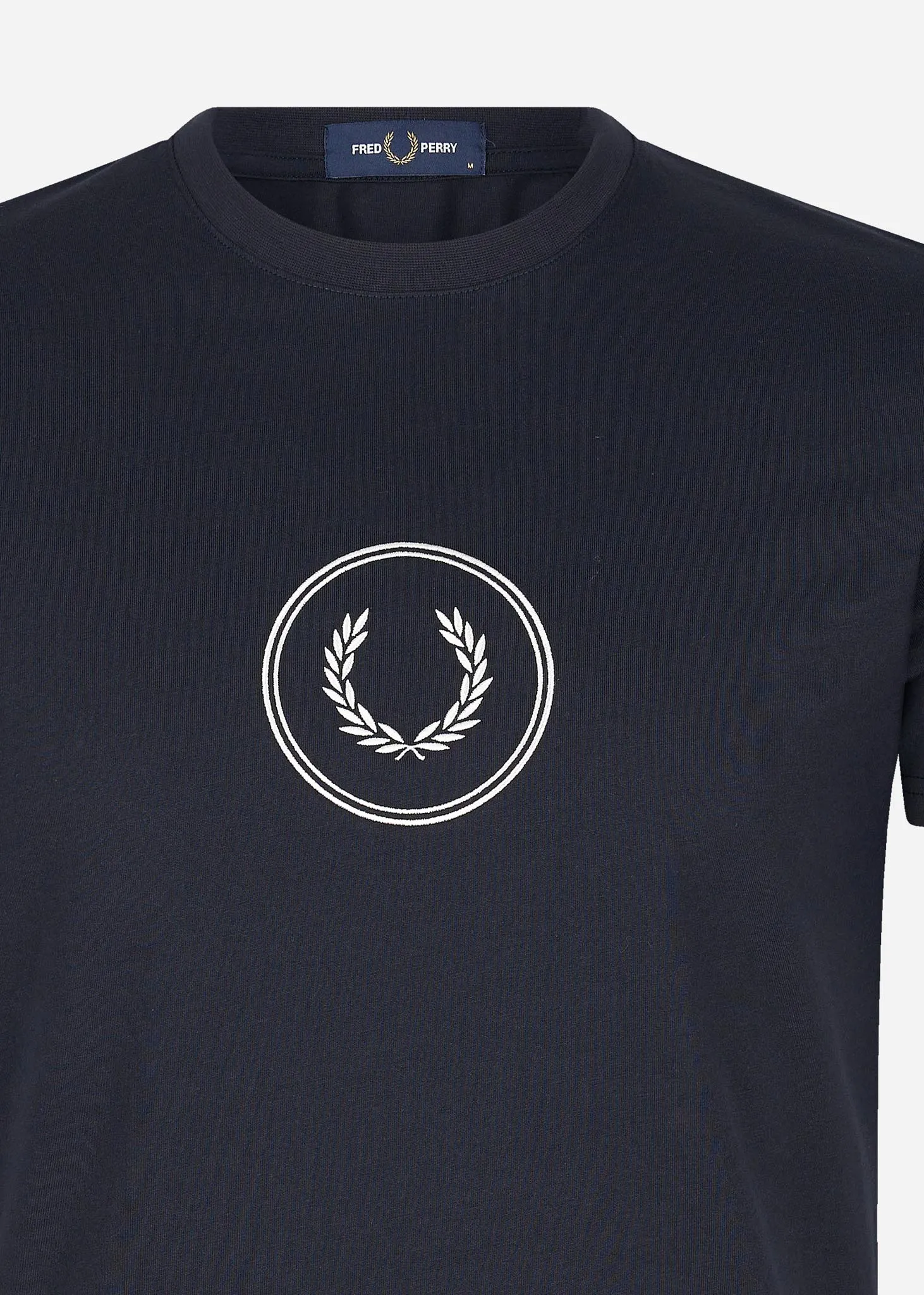 Circle branding t-shirt - navy