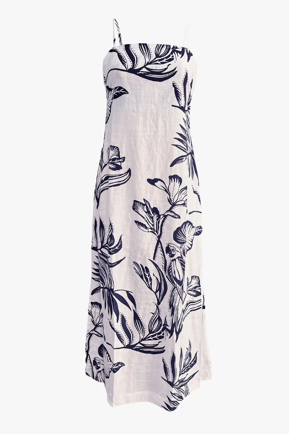 Citizen Navy Silhouette Strappy Maxi Dress