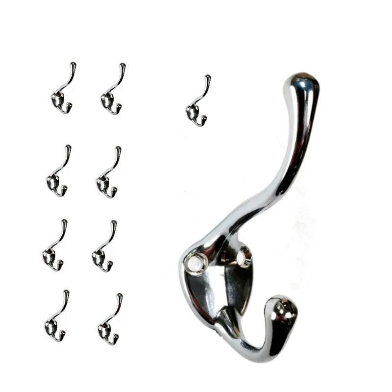 Coat and Hat Hook CH667- Polished Chrome 10 Pack