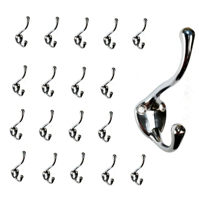 Coat and Hat Hook CH667- Polished Chrome 20 Pack