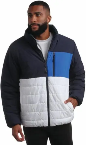 Colorblock Reversible Puffer Navy