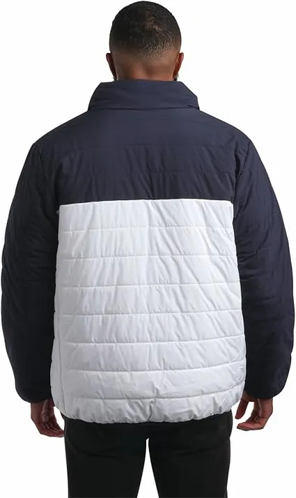 Colorblock Reversible Puffer Navy