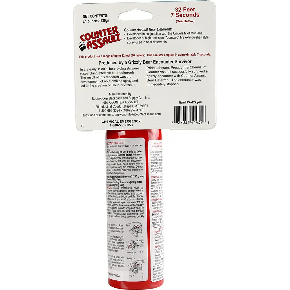 Counter Assault 8.1 oz. Bear Spray [1506-7024]