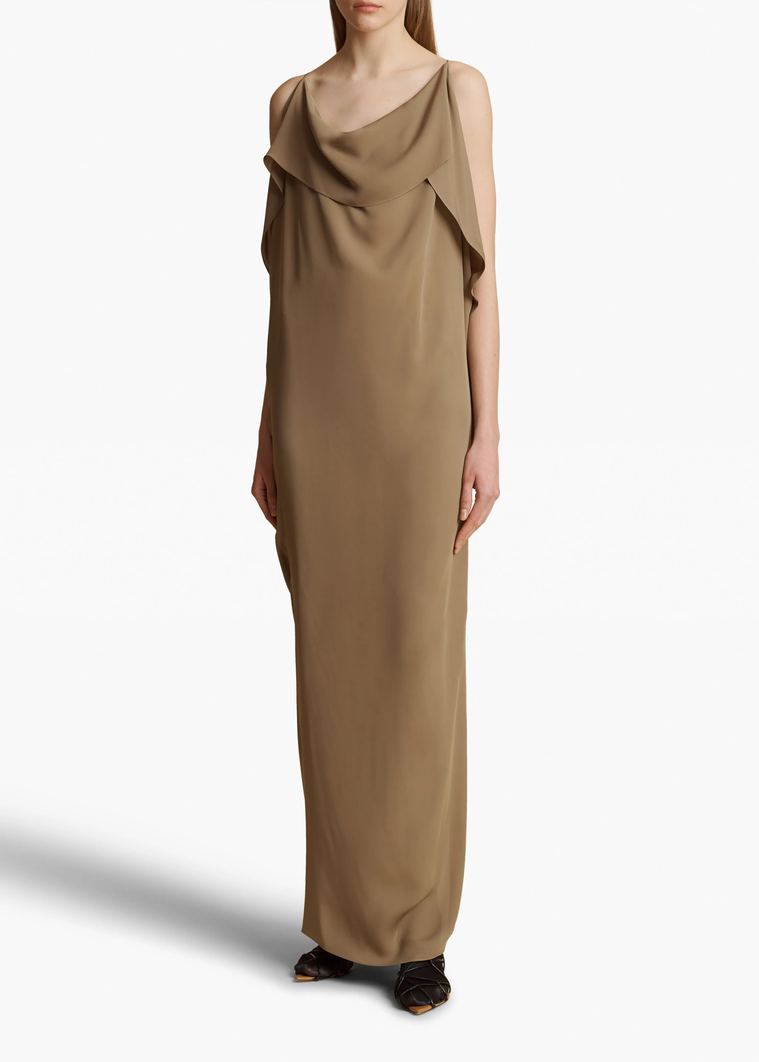 Dandora Dress in Toffee