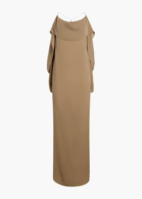 Dandora Dress in Toffee