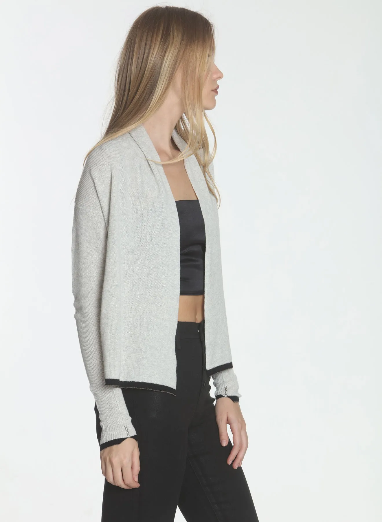 Day Party Cardigan - Fog