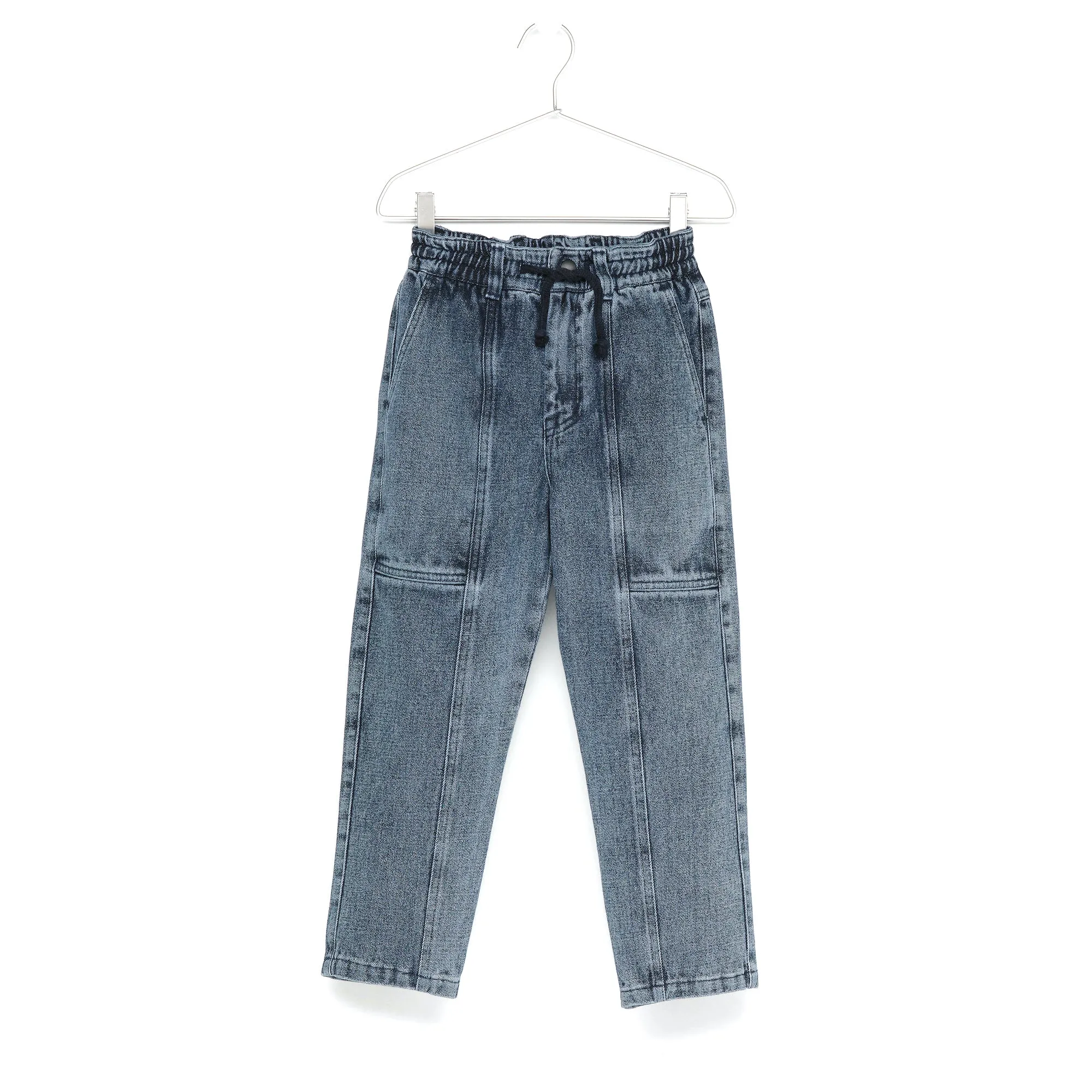 DENIM JOGGING TROUSERS