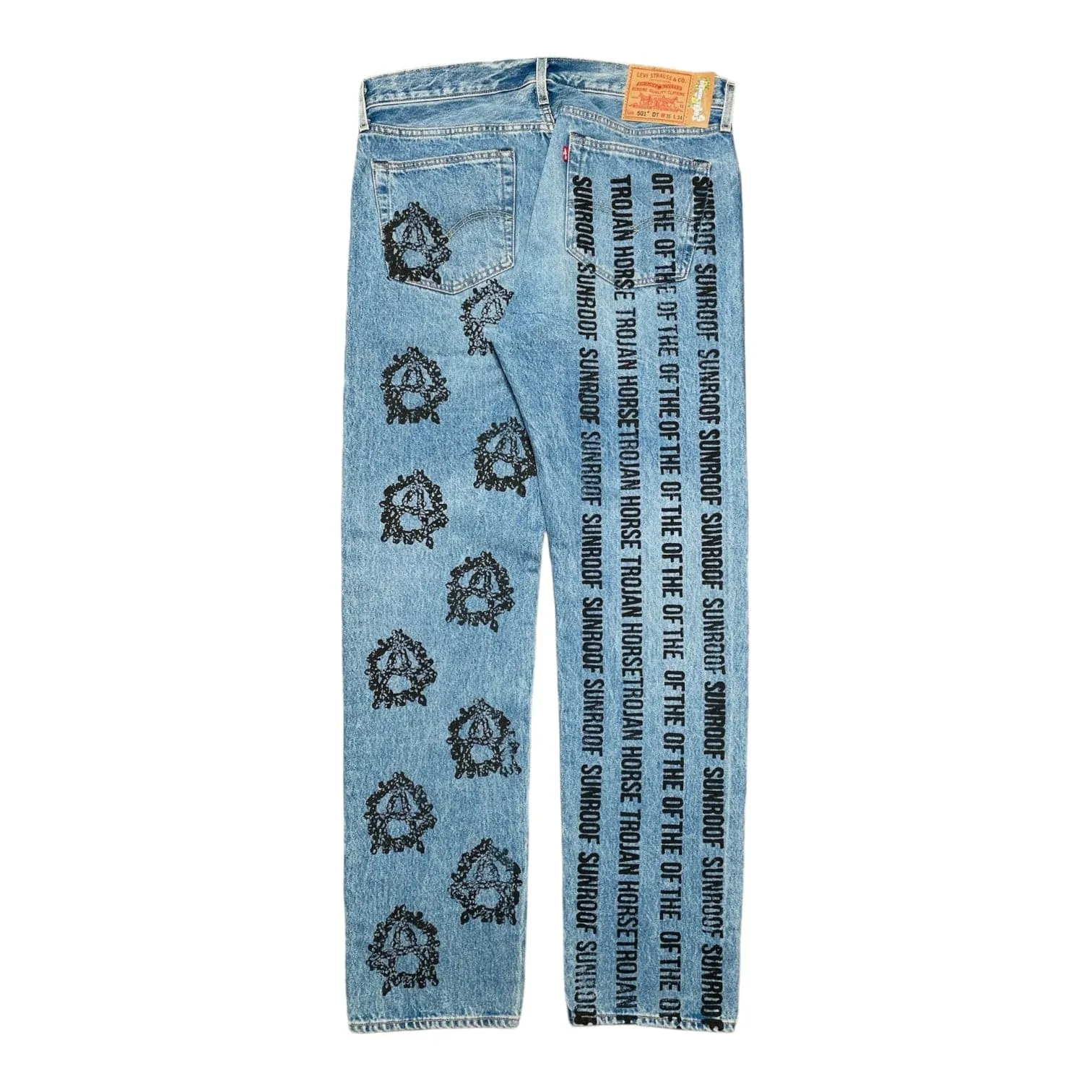 Denim Tears x Virgil Abloh Sunroof Of The Horse Jeans Indigo