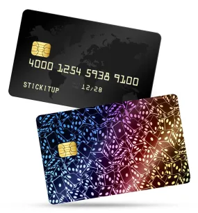 Dice Holographic Credit Card Skin