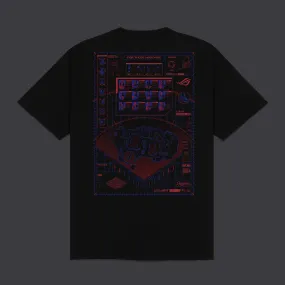 Dolly Noire / Asus Rog Multiplayer Sci-fi Tee Black