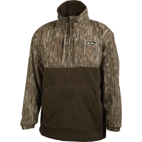 DW3020-006 MST Youth Eqwader 1/4 Zip Jacket by Drake