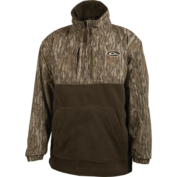 DW3020-006 MST Youth Eqwader 1/4 Zip Jacket by Drake