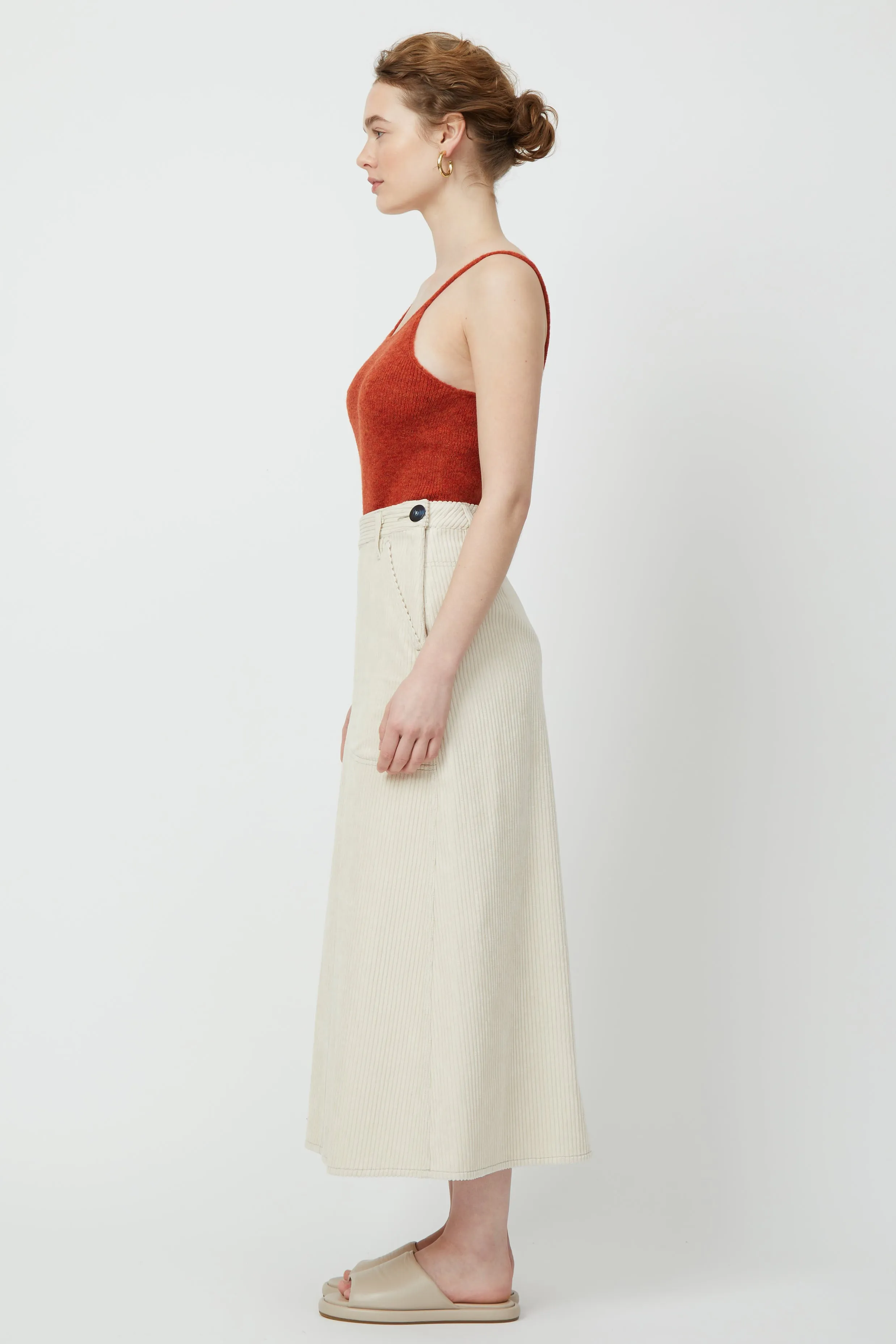 Erin Skirt - Wide Wale Corduroy